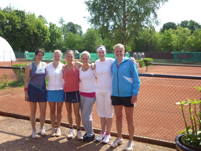 Die Damen II Mannschaft des 1. Hanauer THC